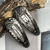 Haarspangen Silver Snake - 2 Stk.