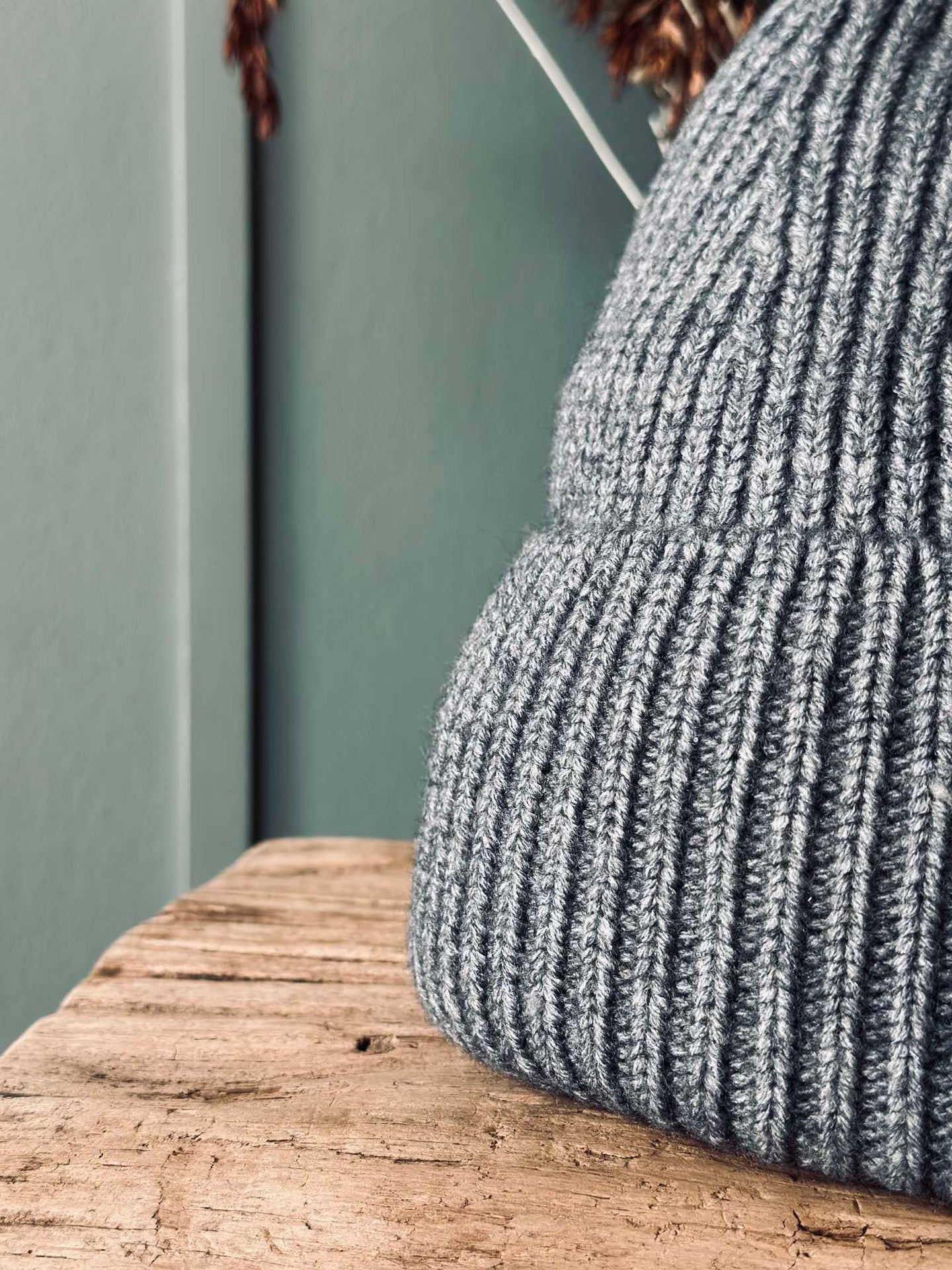 Beanie Mütze Grau