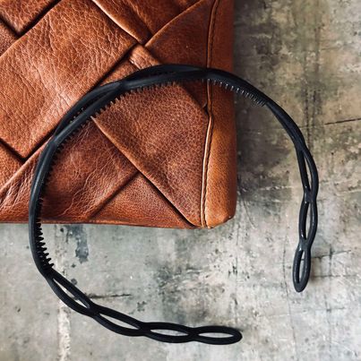 Haarreif Nora Mat Black