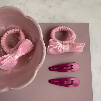 Haaraccessoires-Set Alma - Pink / Rosa