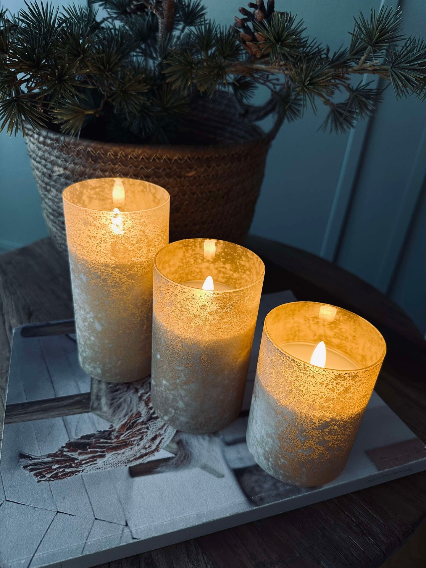 LED-Kerzen FROZEN - 3 Stk.