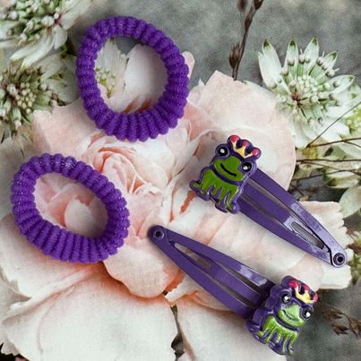 Haaraccessoires-Set Nanna - Lila