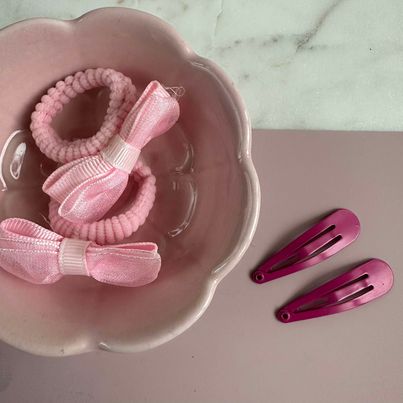Haaraccessoires-Set Alma - Pink / Rosa