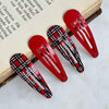 Haarspangen Scottish Red - 4 Stk.