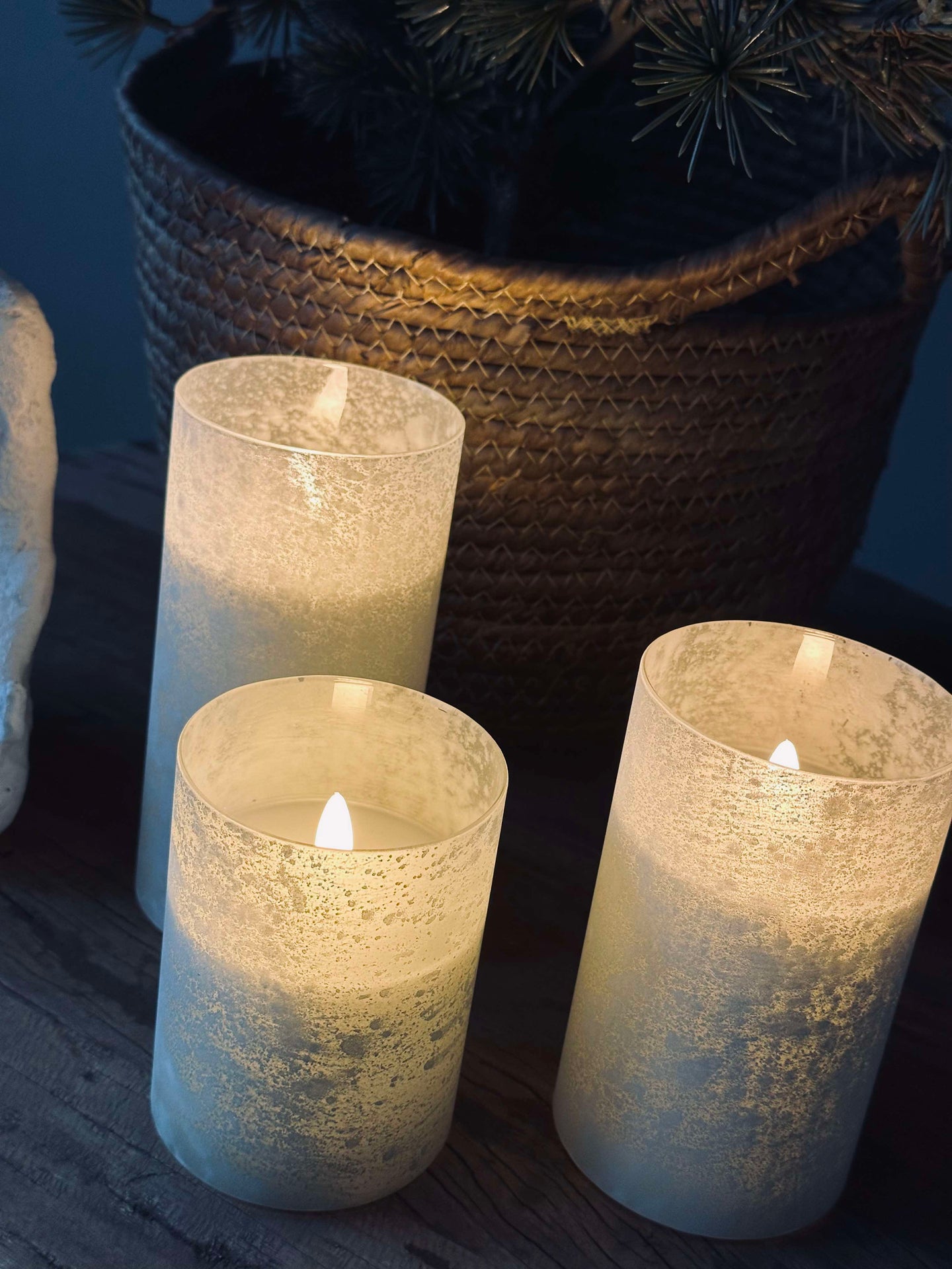 LED-Licht FROZEN - Mint 3 Stk.