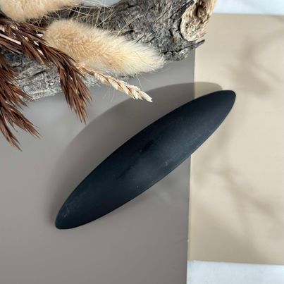 Haarklemme Mat Black