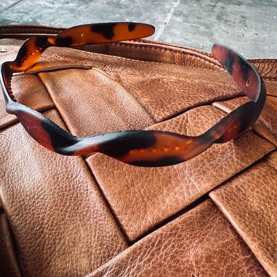 Haarreif Twist Braun