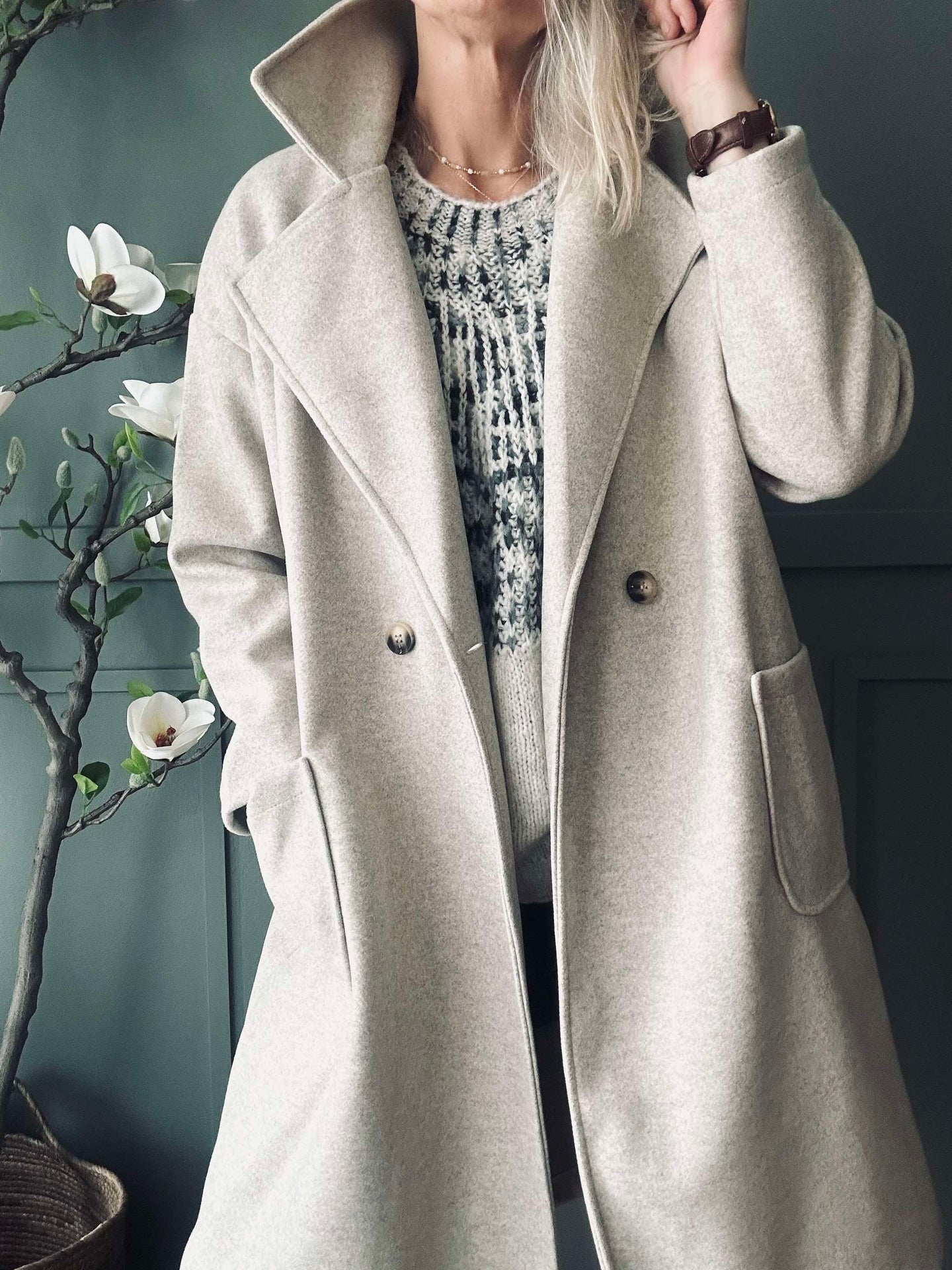 Jacke Ida beige