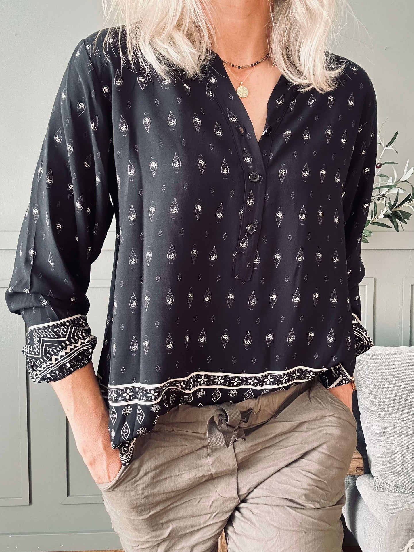 Bluse Ella black