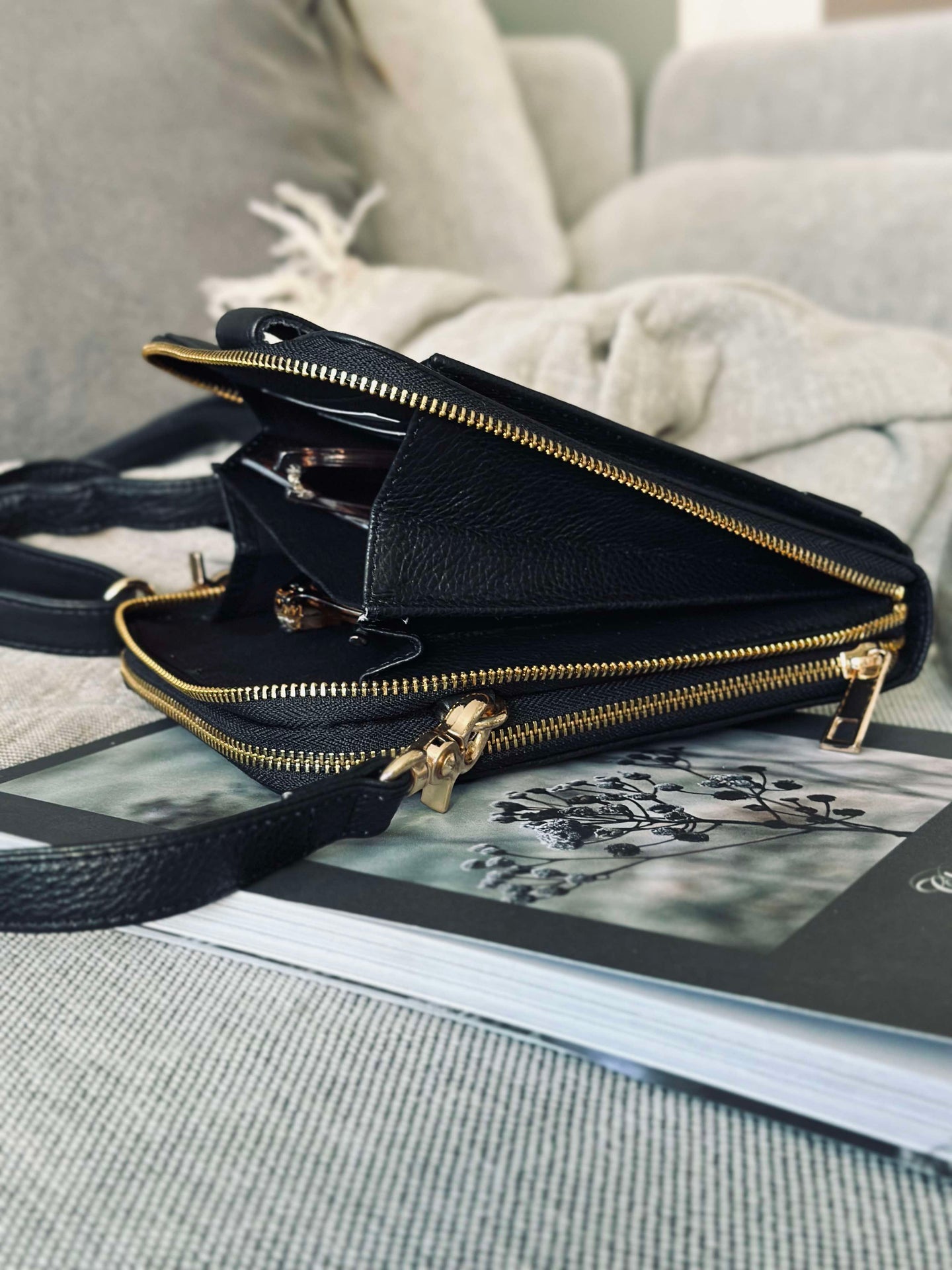 Crossover Posh - Schwarz / Gold