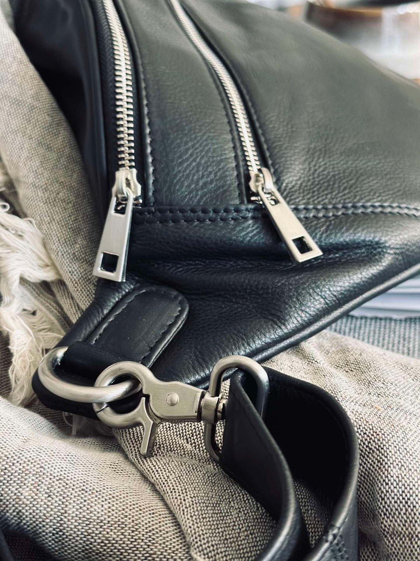 Bumbag BIG Astrid - Schwarz / Silber