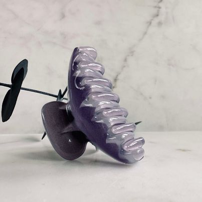 Haarklammer Ivy - Purple