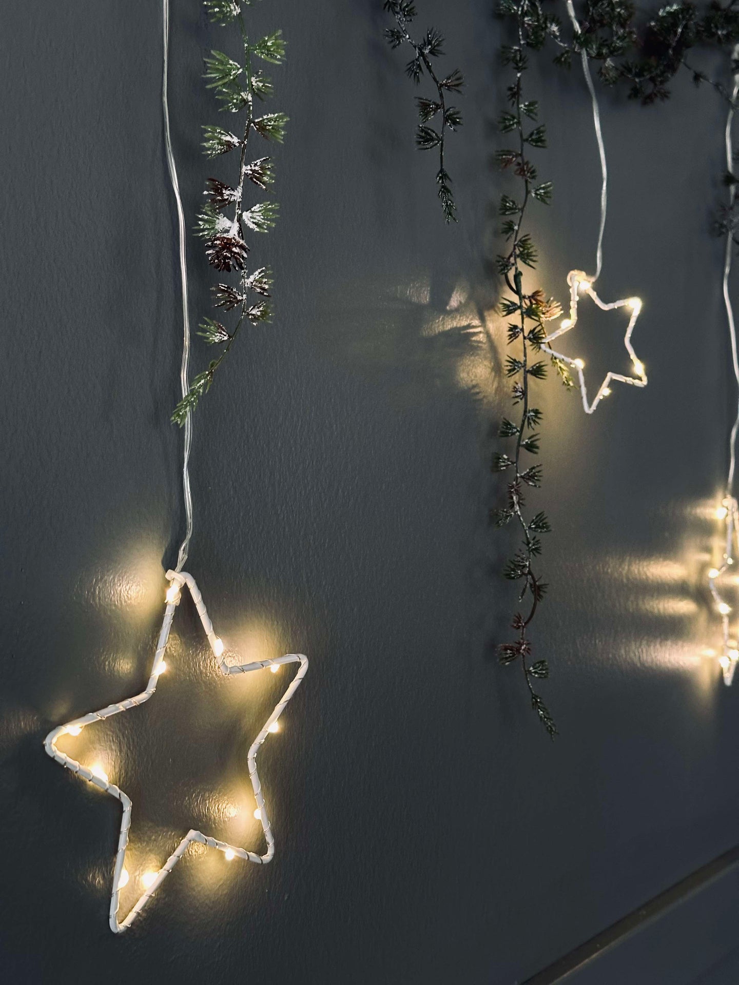 LED-Lichterkette mit Sternen