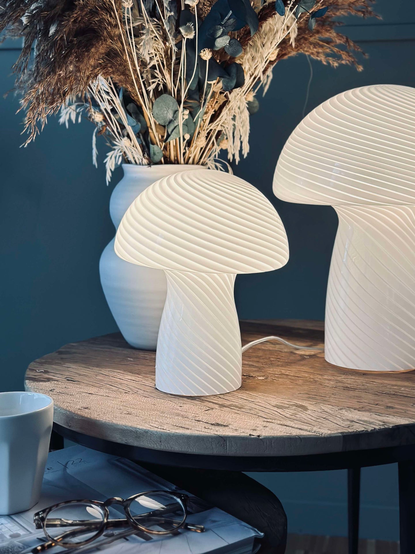 Mushroom Elsa - Weiß 24 cm