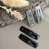 Haarspangen Black / Grey - 4 Stk.