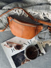 Bauchtasche Molly - Cognac / Silber
