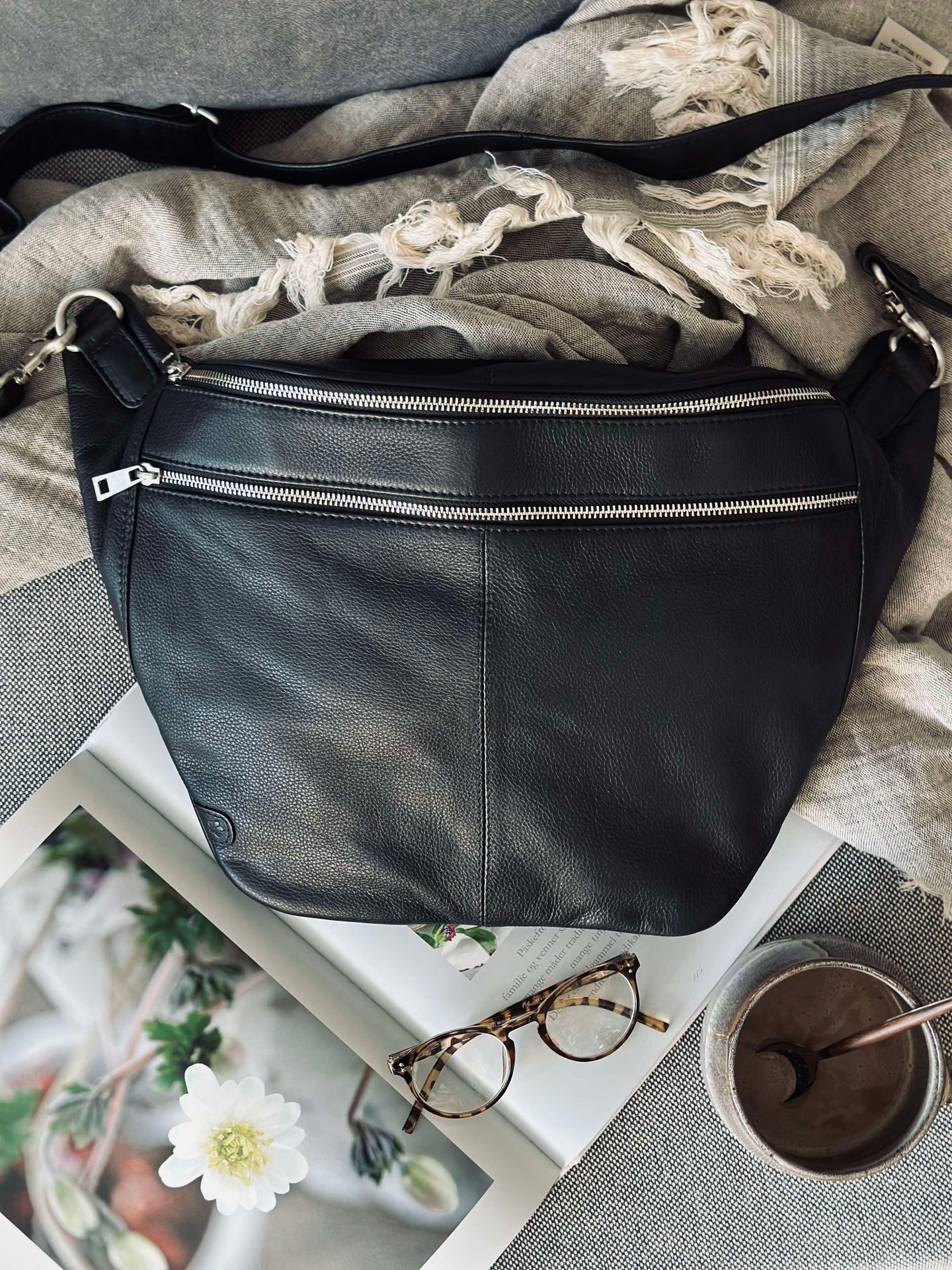 Bumbag BIG Astrid - Schwarz / Silber