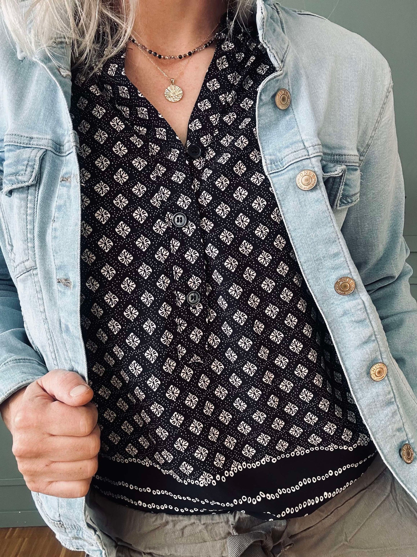 Bluse Ella Nero