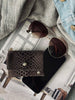 Geldbörse Aura small - Brown croco