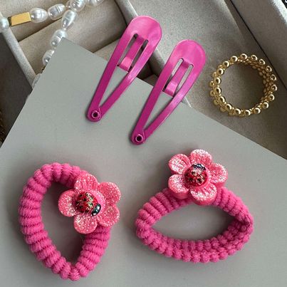 Haar-Accessoires-Set Marie - Pink