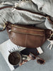 Bumbag Astrid - Kaffee / Gold
