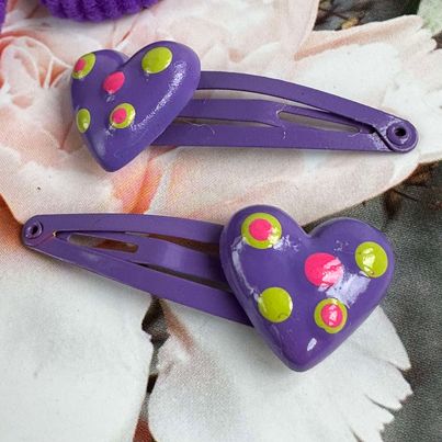 Haar-Accessoires-Set Frida - Lila
