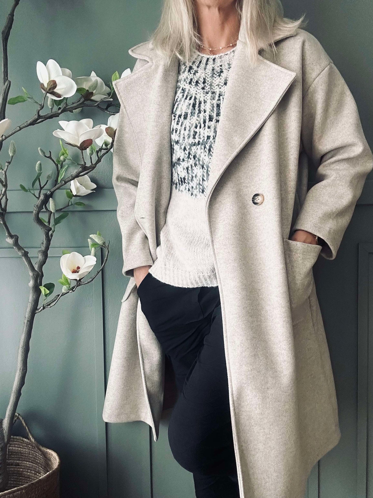 Jacke Ida beige