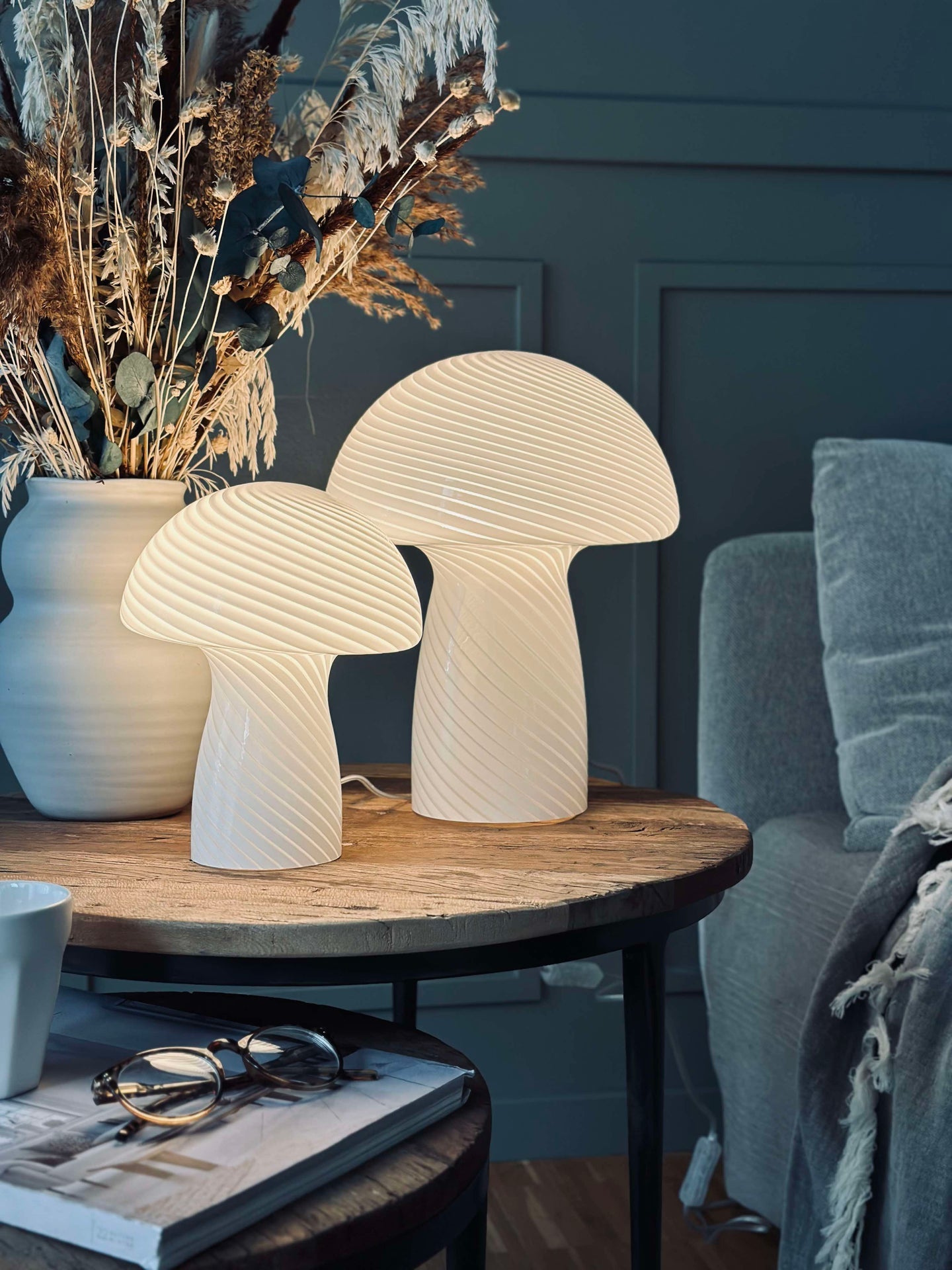 Mushroom Elsa - Weiß 32 cm