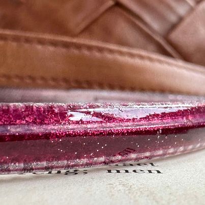 Haarreif Pink Glitzer