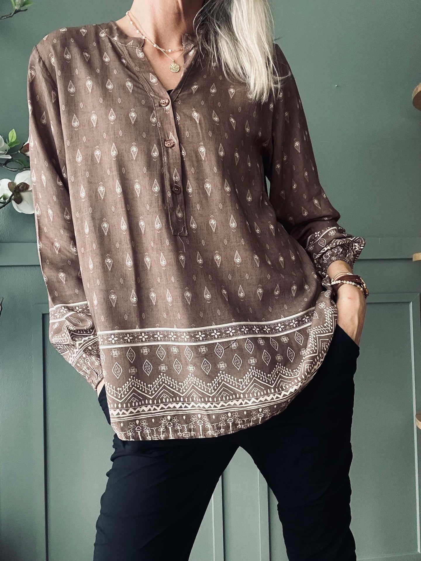 Bluse Ella fango
