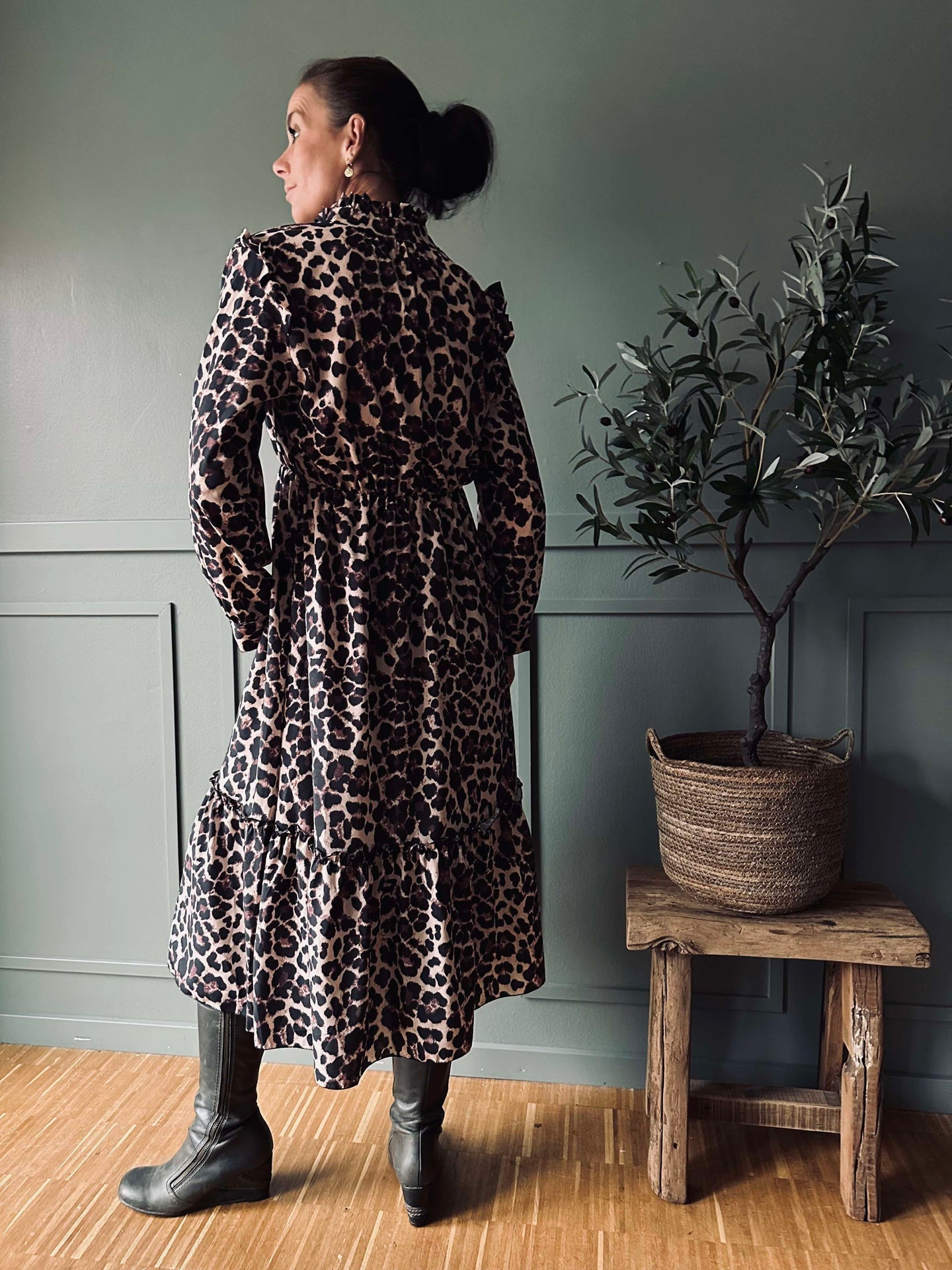 Kleid Leopard - S/M