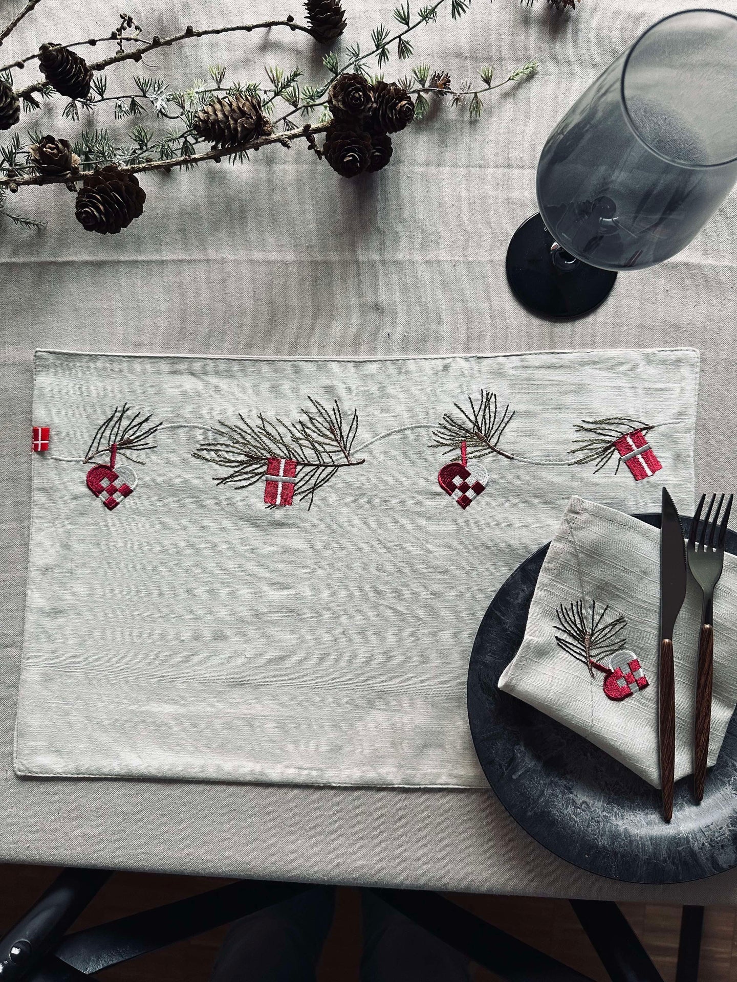 Tischset - Weihnachten mit Nostalgie
