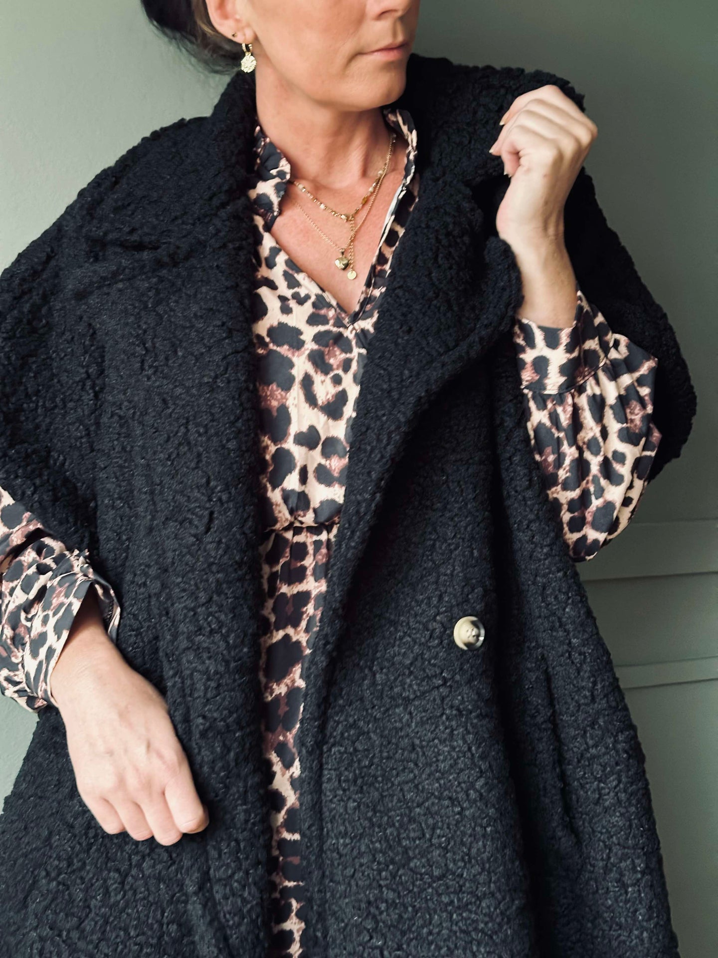 Weste Oversize Molly Black