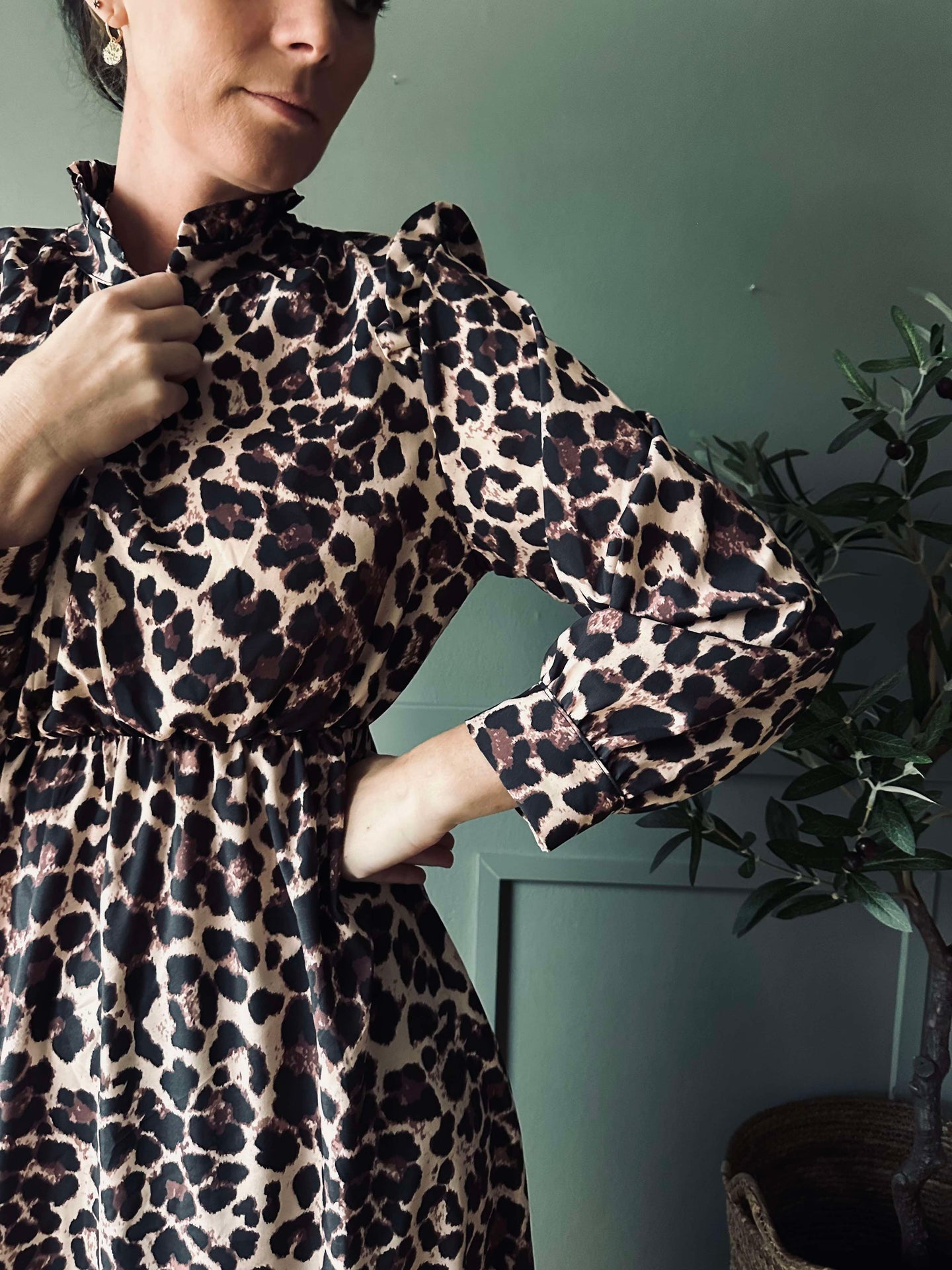 Kleid Leopard - S/M