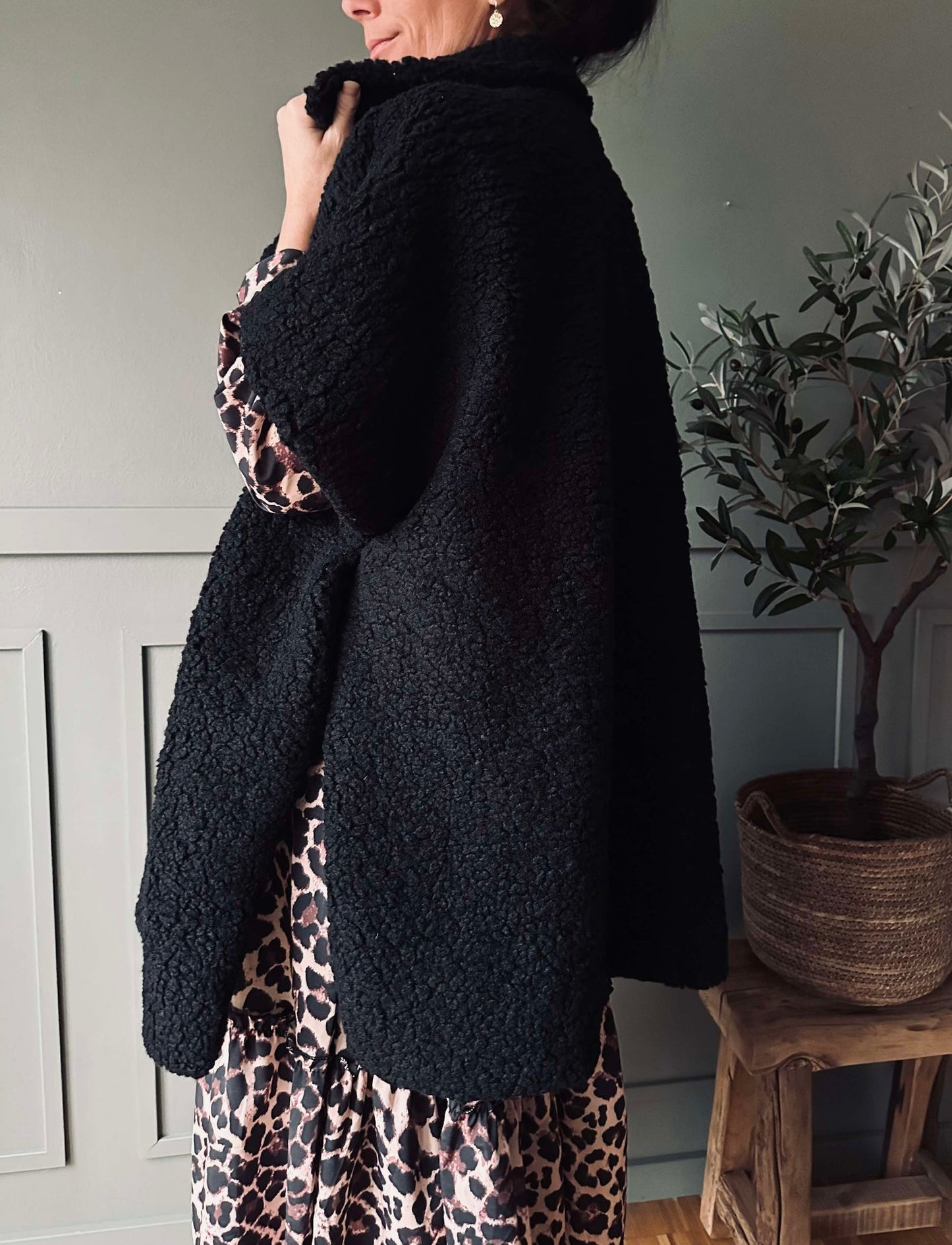 Weste Oversize Molly Black