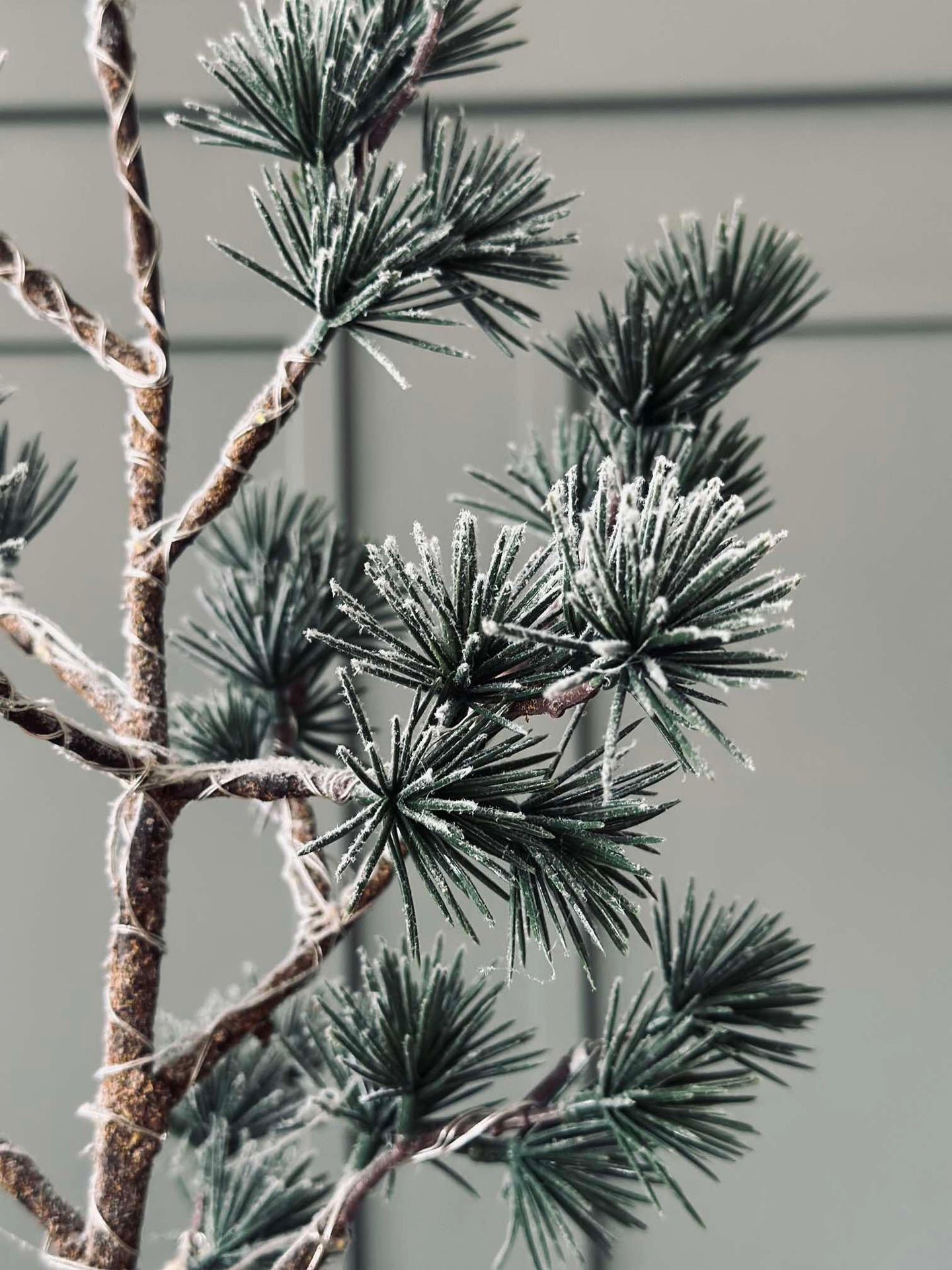 Zedernbaum mit Lichterkette - 45 cm