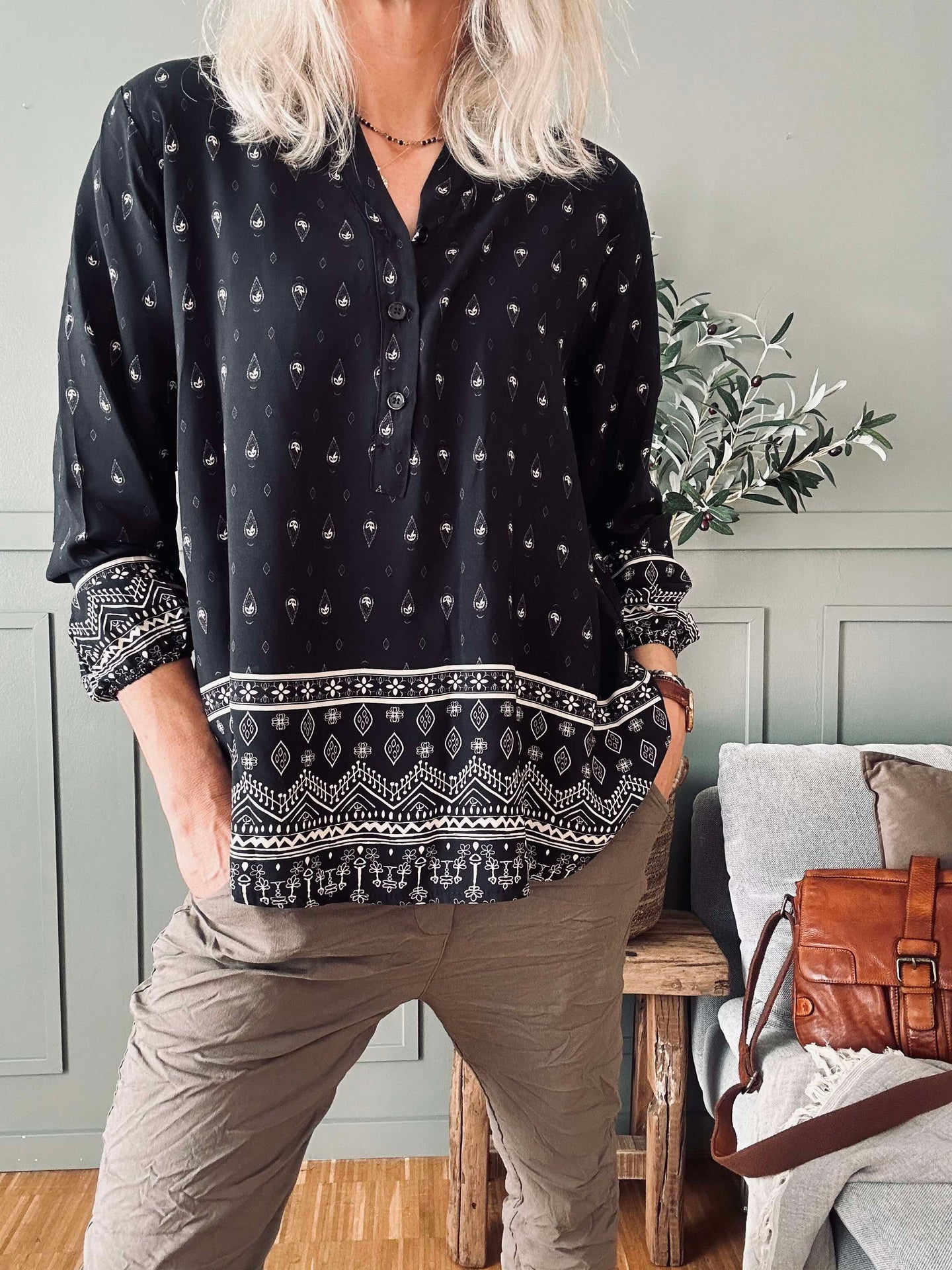 Bluse Ella black