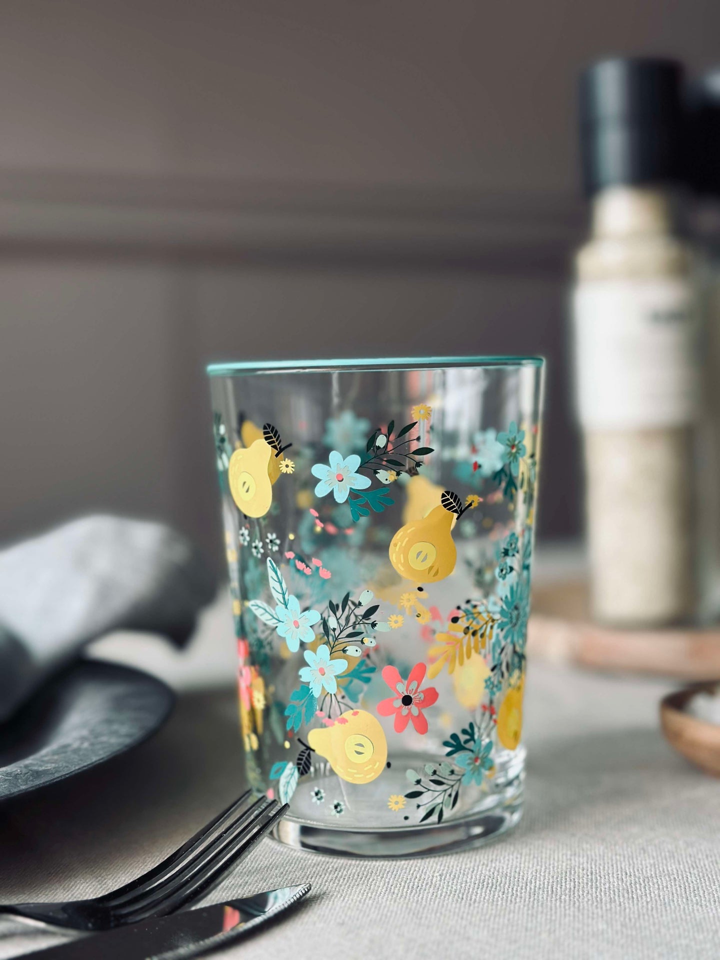 Trinkgläser FLORA - Set mit 4 Gläsern