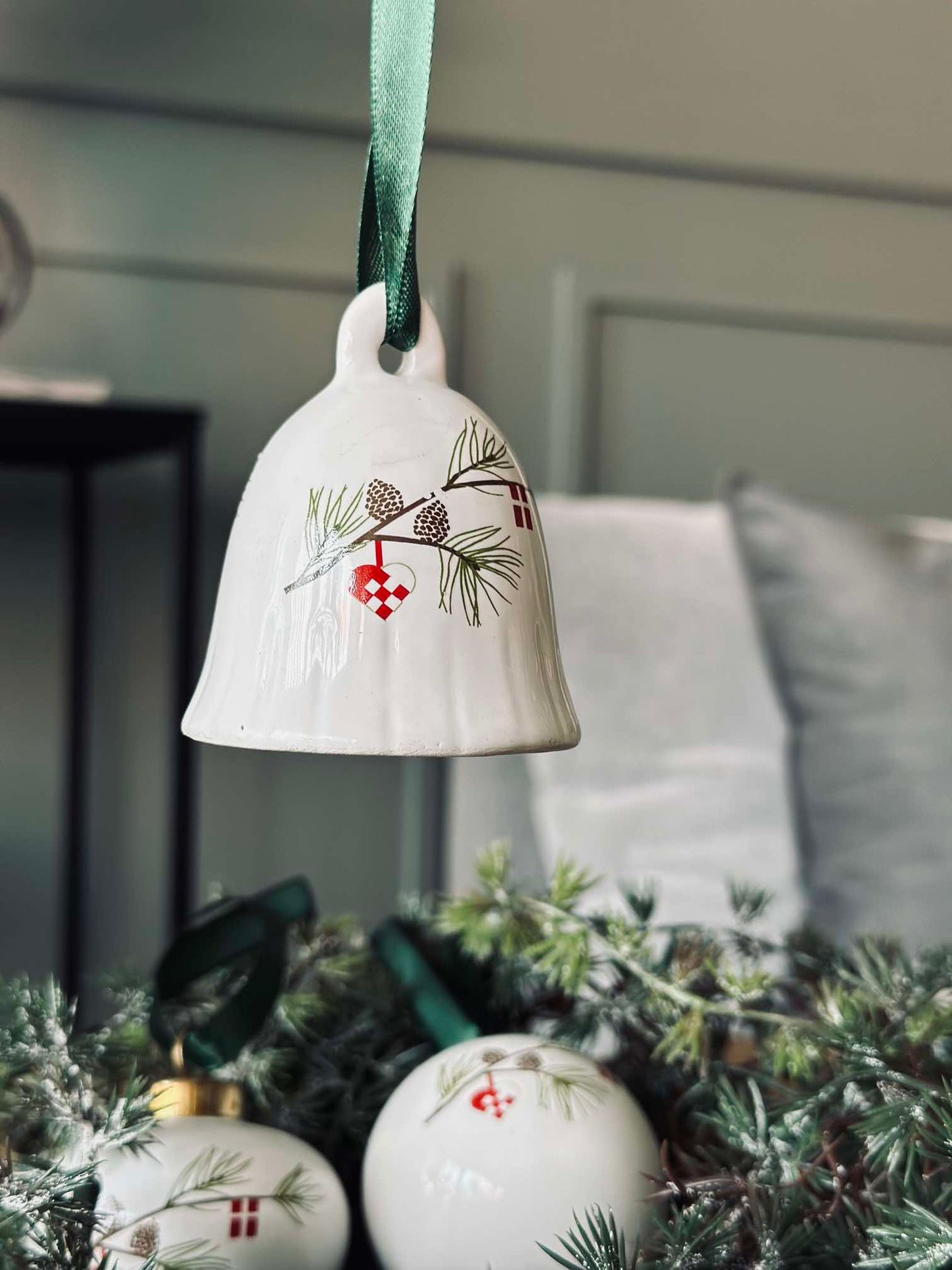 Set aus 3 Weihnachtsanhängern