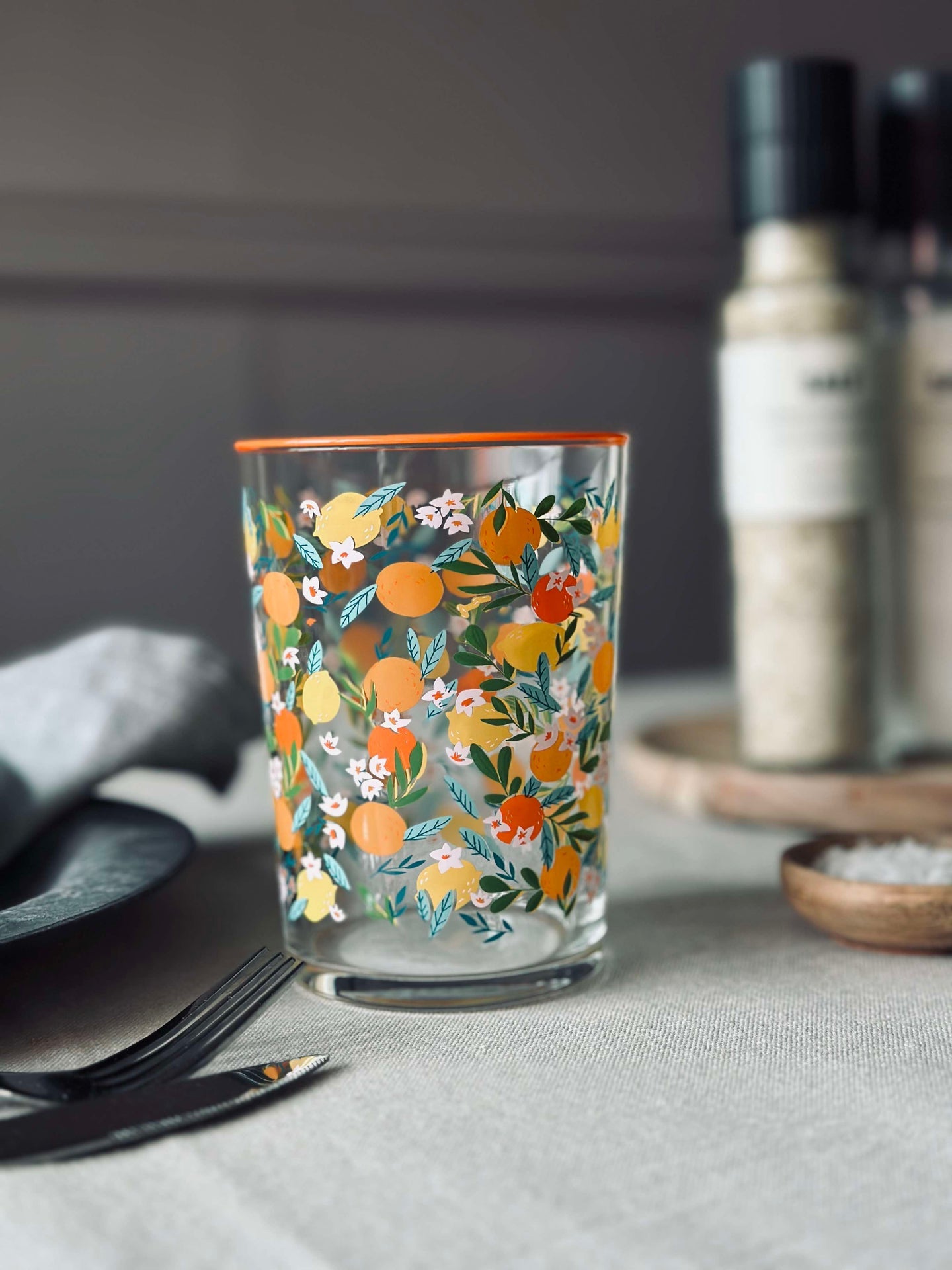 Trinkgläser FLORA - Set mit 4 Gläsern