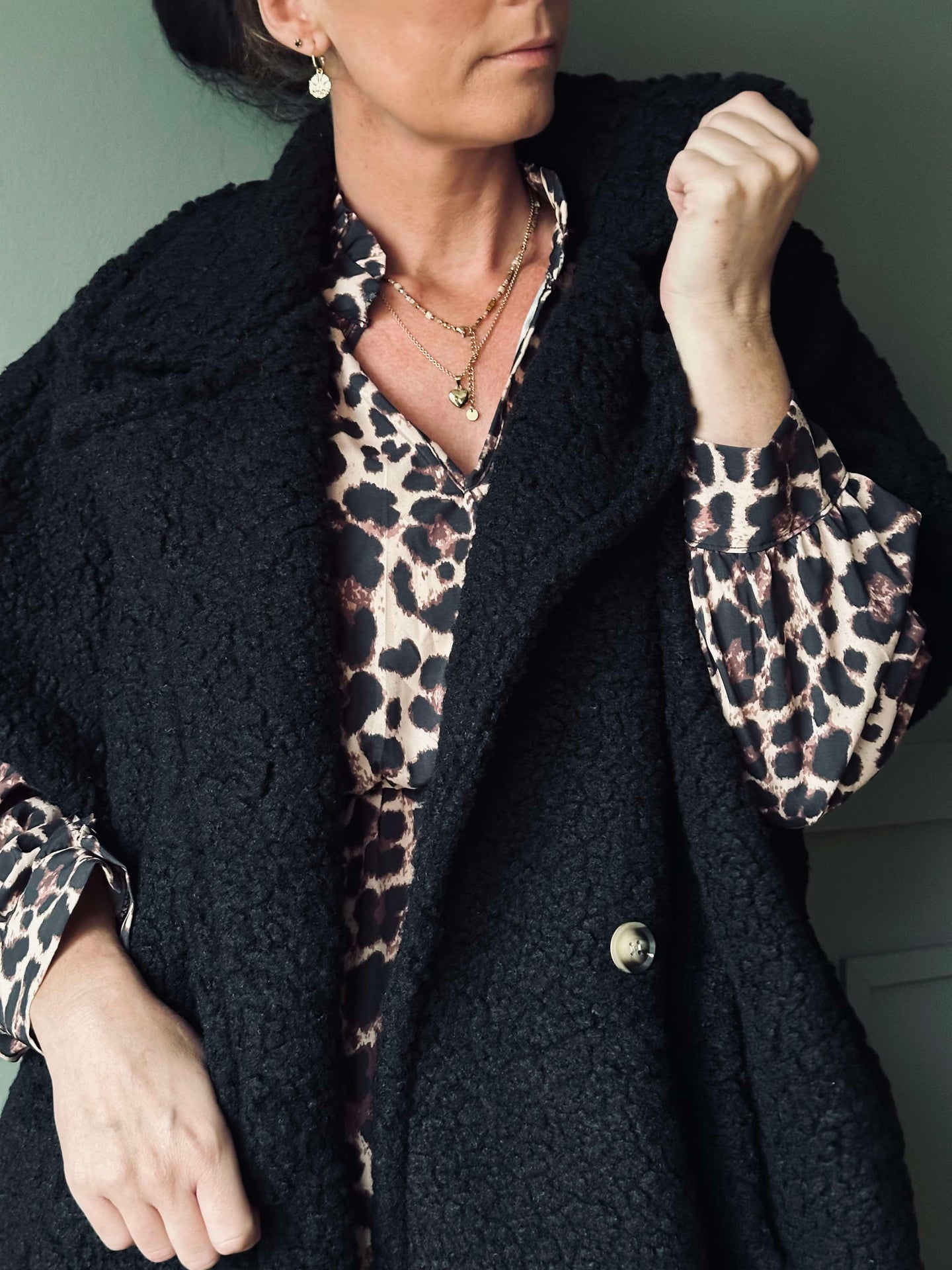 Weste Oversize Molly Black