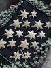 Weihnachtskugeln mit Sternen - Set mit 16 Stück