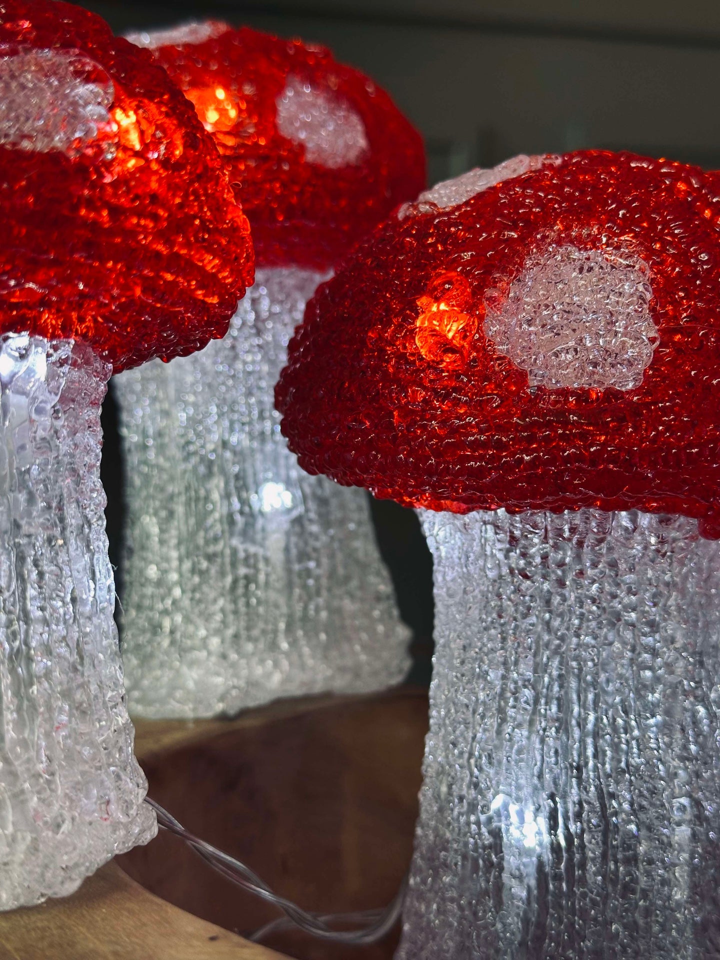 Mushroom-Set mit 5 Lampen - Für Innen- und Außenbereich zugelassen