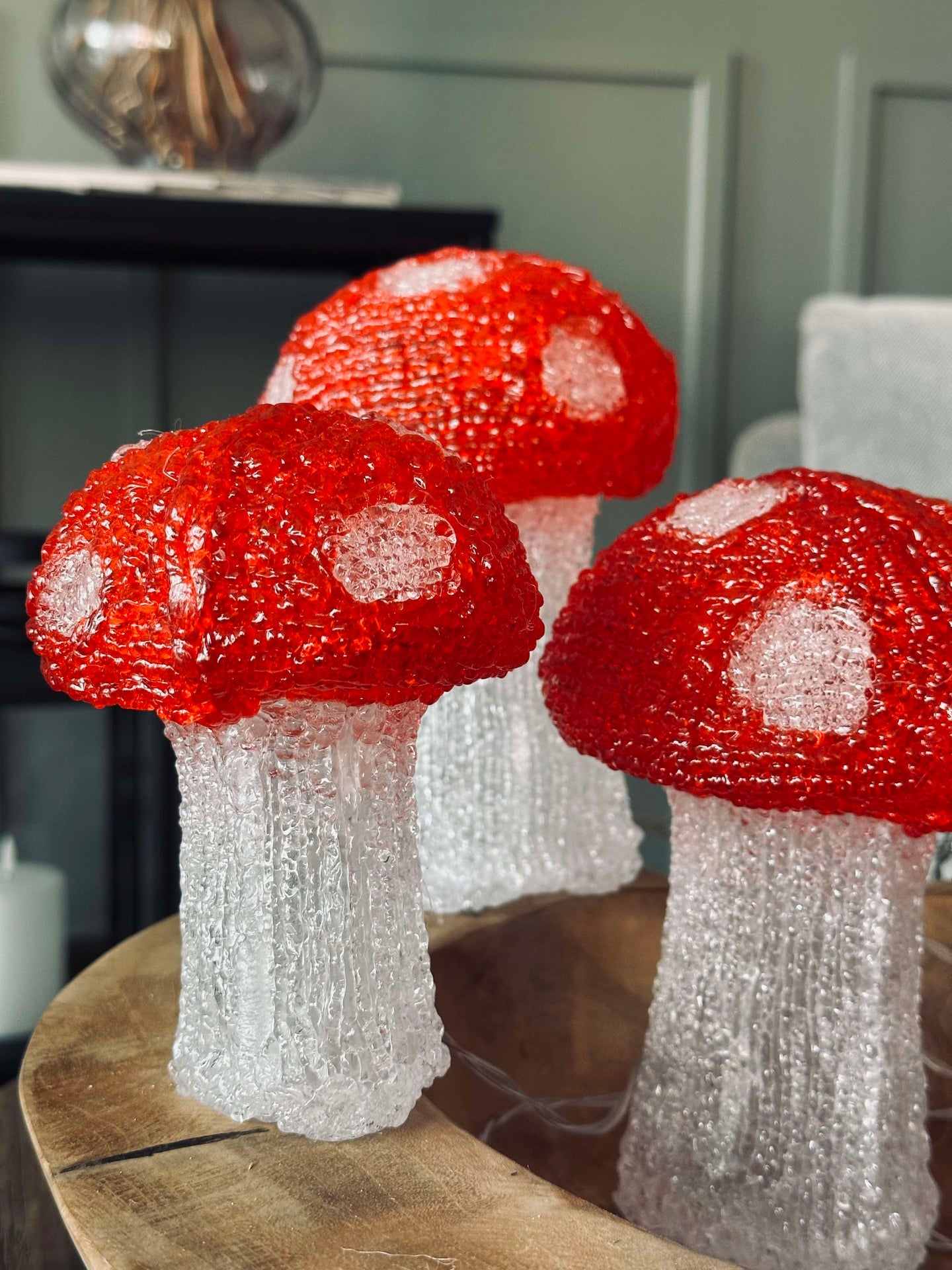 Mushroom-Set mit 5 Lampen - Für Innen- und Außenbereich zugelassen