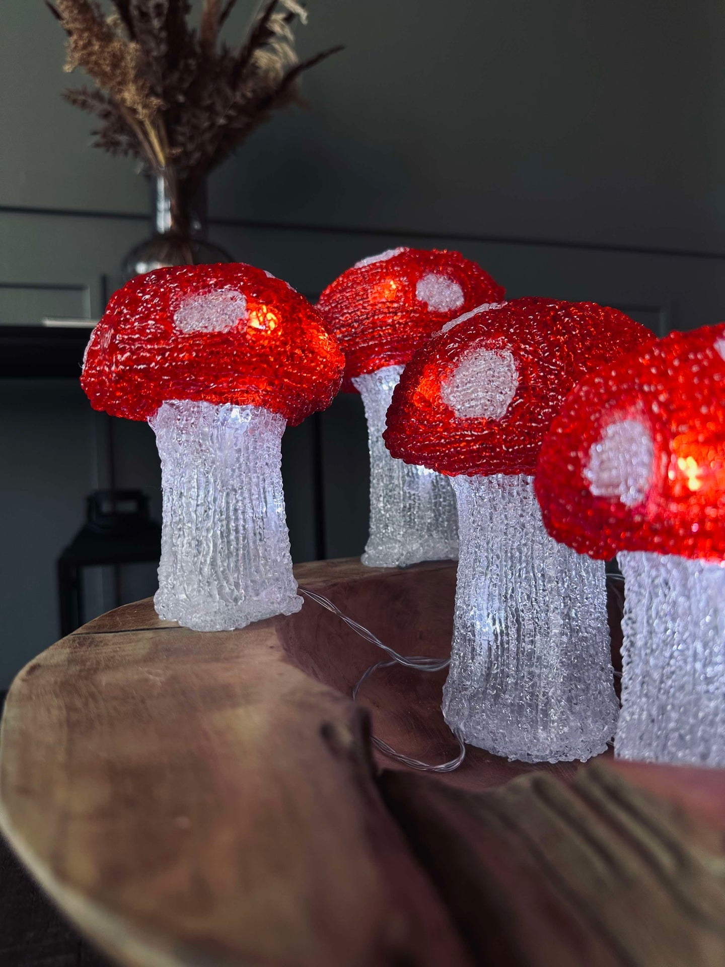 Mushroom-Set mit 5 Lampen - Für Innen- und Außenbereich zugelassen