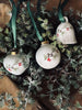 Set aus 3 Weihnachtsanhängern