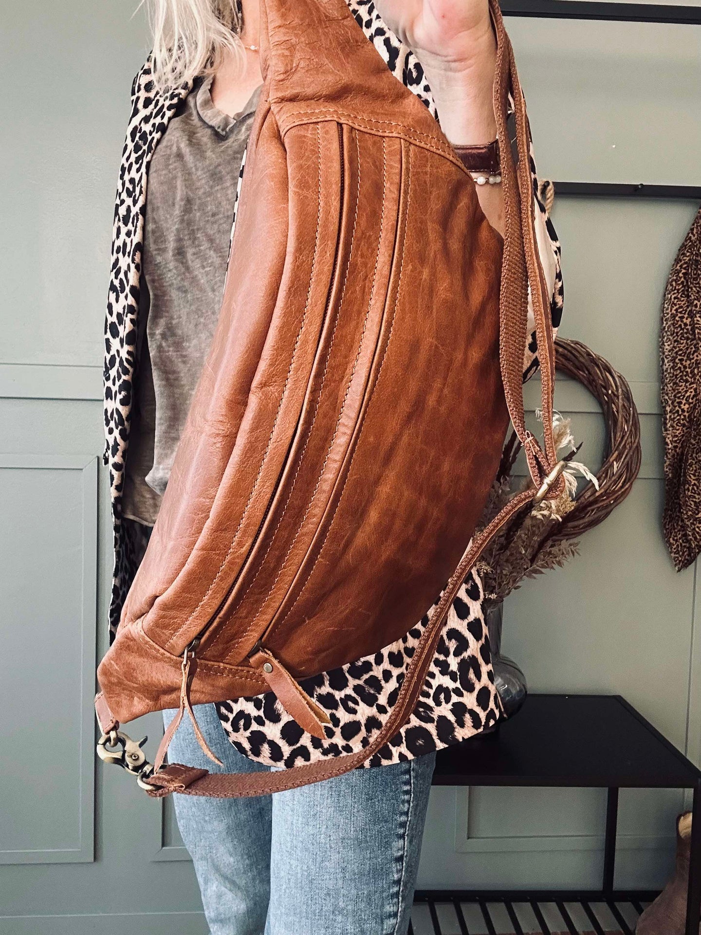 Bumbag Big Oline Cognac