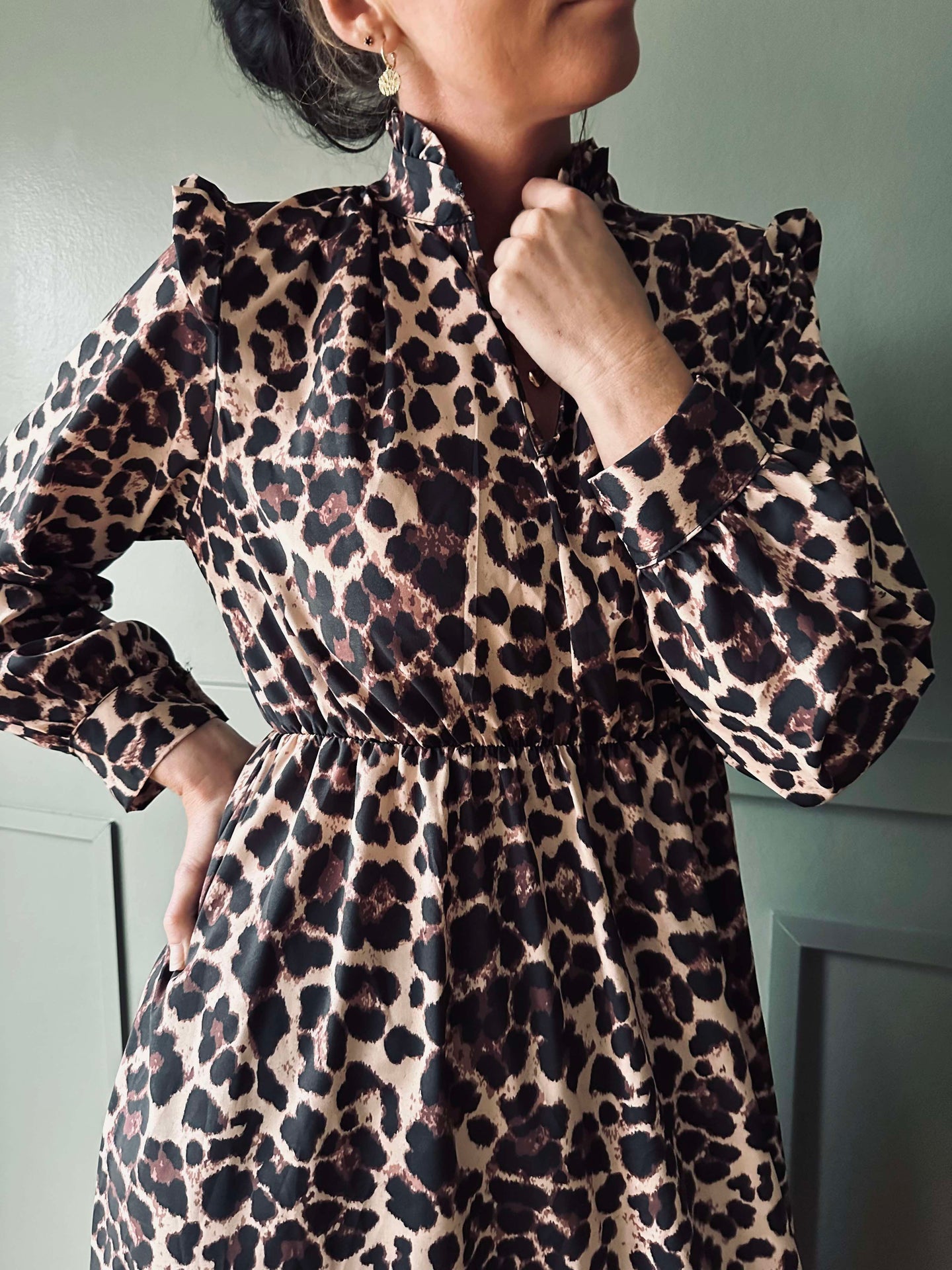 Kleid Leopard - S/M