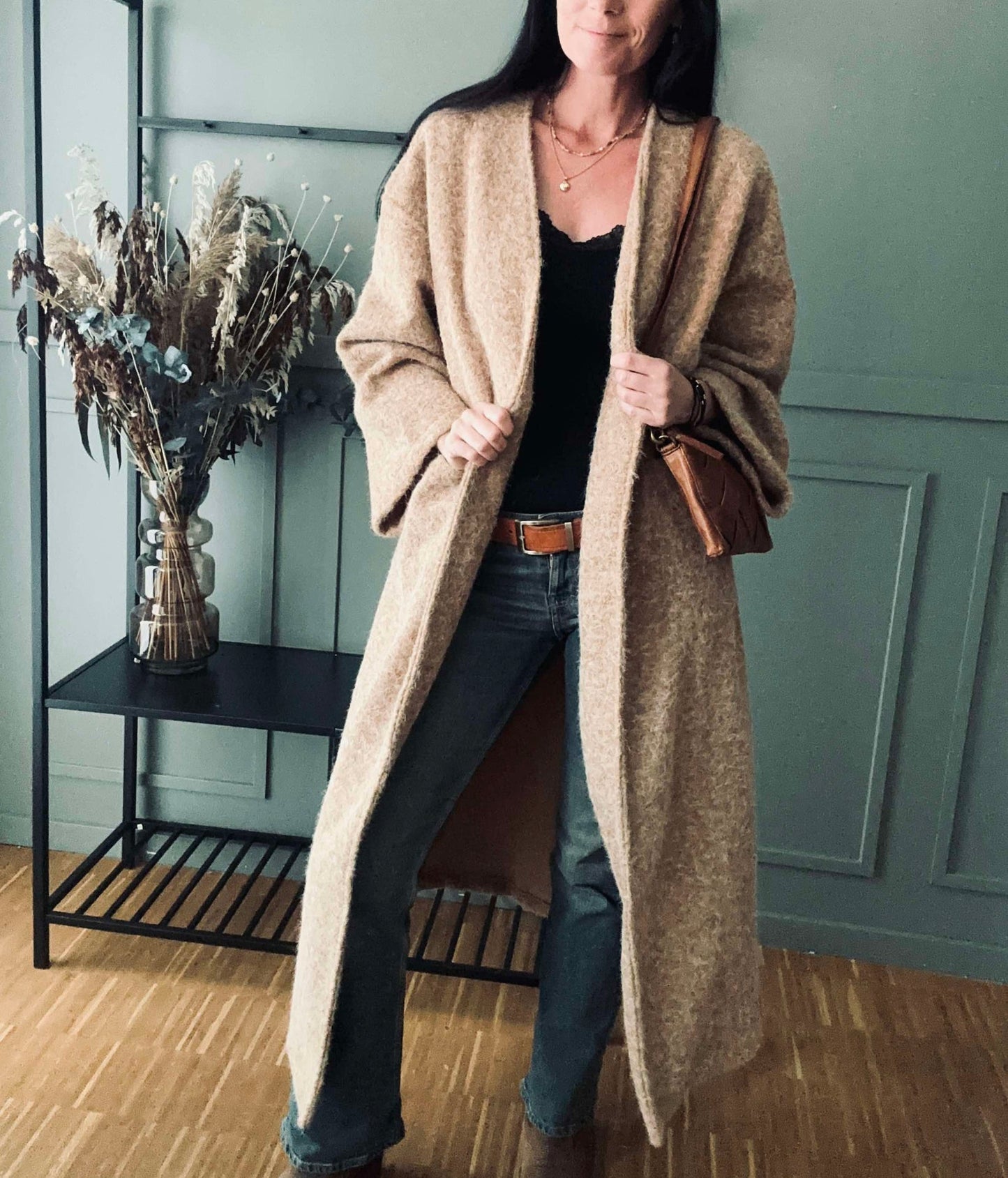 Jacke Belina - Oversize Camel