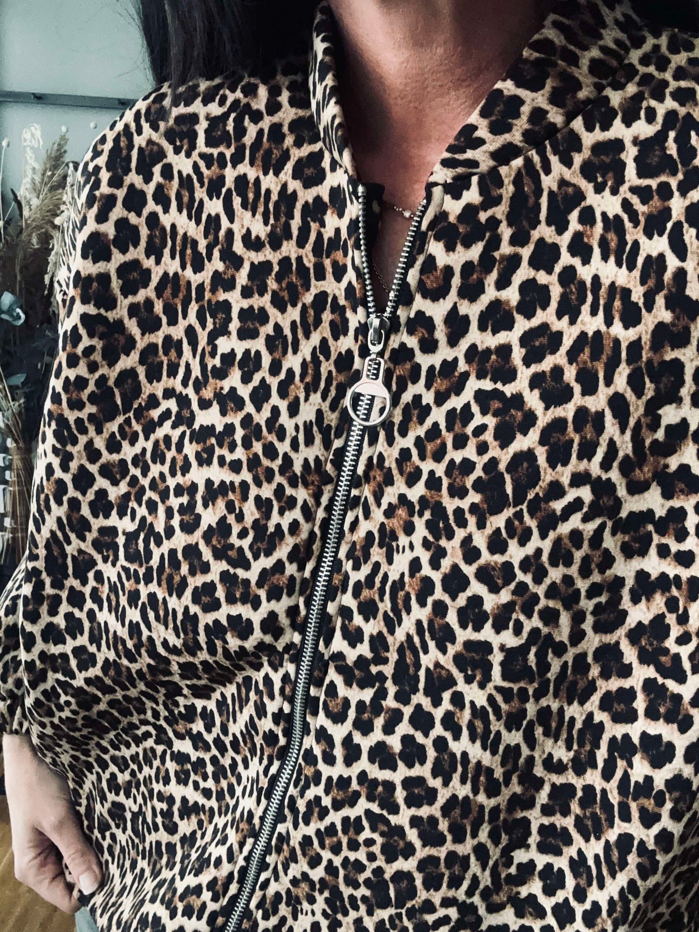 Coole Leopardenjacke